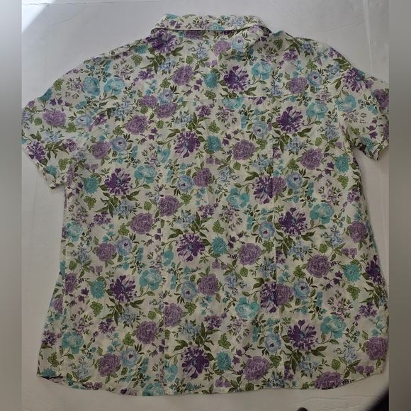 Homemade Vintage Short Sleeve Floral Shirt - Picture 7 of 12